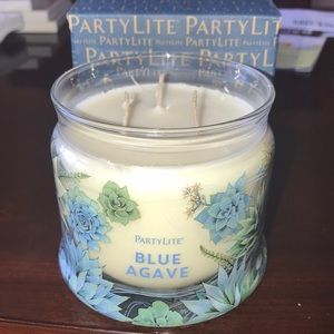 NIB partylite signature 3 wick jar candle